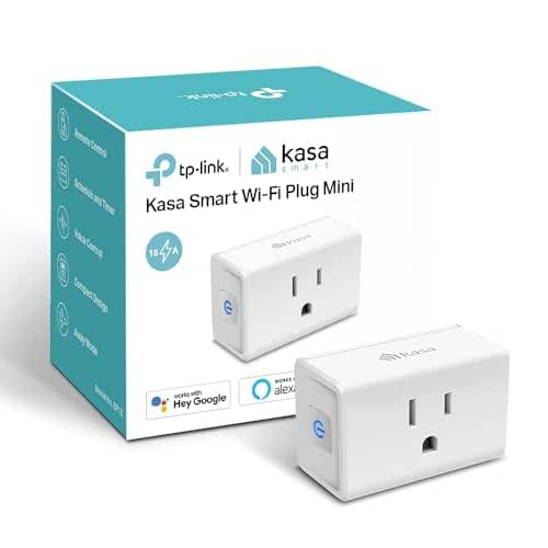 Kasa Smart Plug Ultra Mini 15A, Smart Home Wi-Fi Outlet