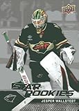 2024-25 Upper Deck Star Rookies #7 Jesper Wallstedt Minnesota Rookie Hockey Card - Sportscard Superstore