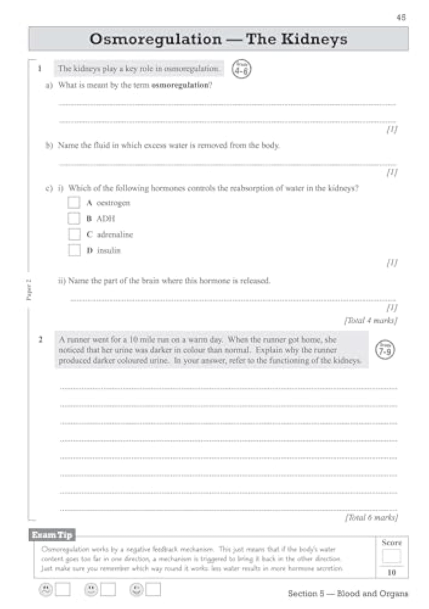 9-1 Edexcel International GCSE Biology Exam Practice Workbook