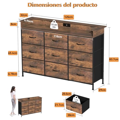 Catálogo para Comprar On-line Cómodas y cajoneras - los más vendidos. 30 Imagen adicional