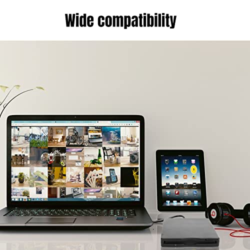 Hilitand Portable Usb Floppy Drive, 3.5 Inch Card Reader, Floppy Disk Reader Computer Accessory, Usb External Floppy Drive Disk For Windows 10/7 /Vista/Win 8 / Xp/Me / 2000 / Se / 98 #TOP4