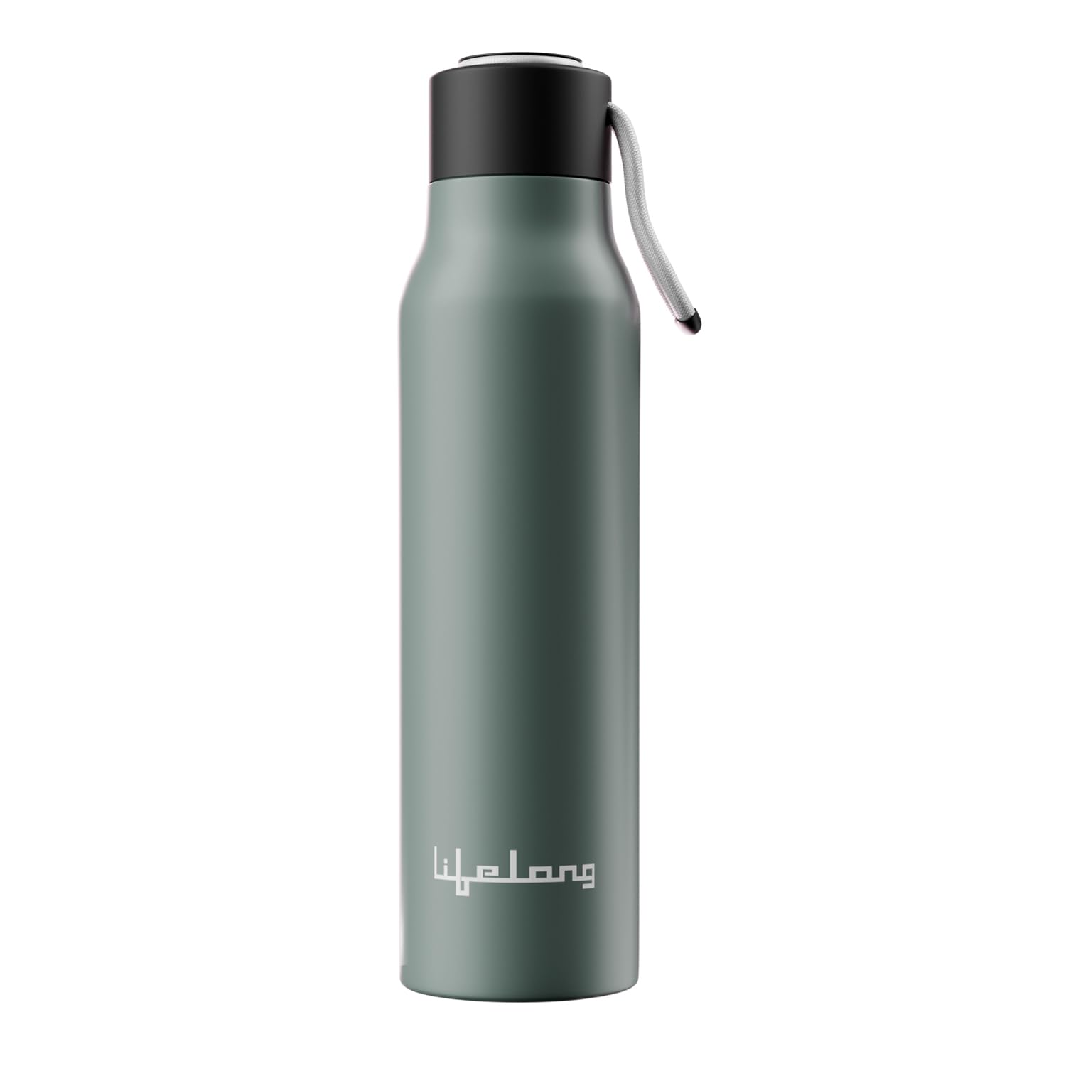 Lifelong Thermosteel Flask 700ml Stainless Steel | Water Bottle 24 Hours Hot & Cold | Double Wall Vacuum Insulated | Leakproof, Rust Free | Ideal for Tea, Coffee, Office & Travel (Green, LLVF002