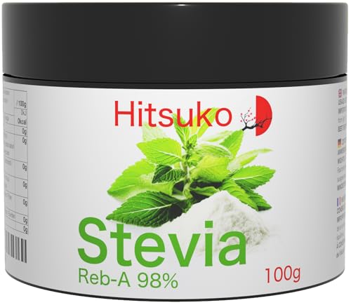 Poudre de Stévia Ultra-Concentrée (100g) | RebA-98 Pur à 98% | 47...