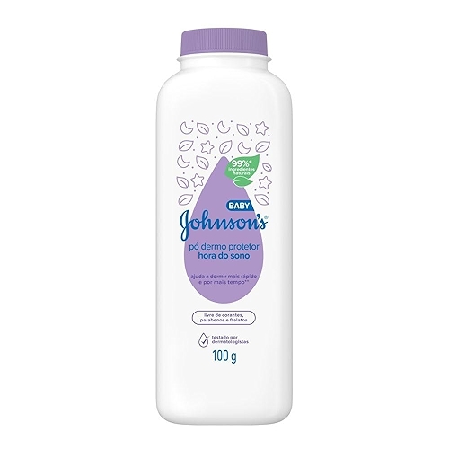 Pó Dermo Protetor JOHNSON'S® Hora do Sono 100 g