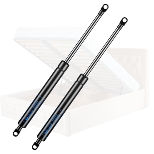 ARANA Universal Gas Struts, 600MM 700N Gas Springs Absorber Shock Replacement for Ottoman Bed Heavy Duty Boat Cover Hatch Lid Tool Toy Wooden Storage Box Window and DIY Scene, (M8 Heads 8mm Eyelet),2X