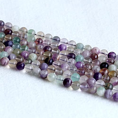 Fluorite naturelle perles en pierre de qualité supérieure 12mm 05175