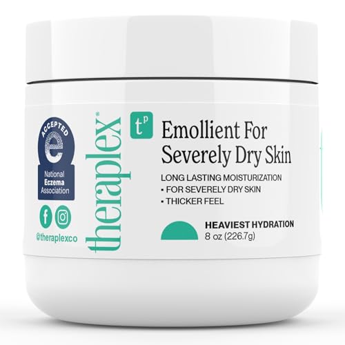 Image of Theraplex Emollient - Long Lasting Skin Barrier Protection for Severe Dry Skin, No Parabens or Preservatives, Noncomedogenic and Hypoallergenic, Dermatologist Recommended