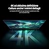 XIAOMI TV A Pro 50, 50 pollici (127 cm), 4K UHD QLED, Smart TV, Google TV, DVB-C/S/S2/T/T2, HDR10, Modalità Game Boost 120Hz, MEMC, Controllo Vocale, 2GB+8GB, Apple Airplay & Google Cast