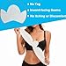 Brushed Cotton on Both Sides - Bra Liners for Sweating Rash Boob Sweat Liner Cotton Pads – 3PCS
