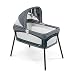 Chicco Lullago Nest Portable Bassinet, Travel Friendly Carry Bag, Removable and Machine-Washable Fabrics, Breathable Mesh Sides, Adjustable Canopy with Hanging Toys, Poetic