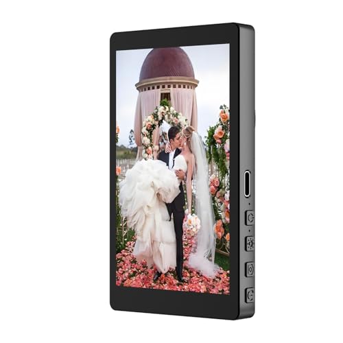 Monitor de cámara trasera para iPhone pantalla de espejo para selfie inalámbrica Android JZ