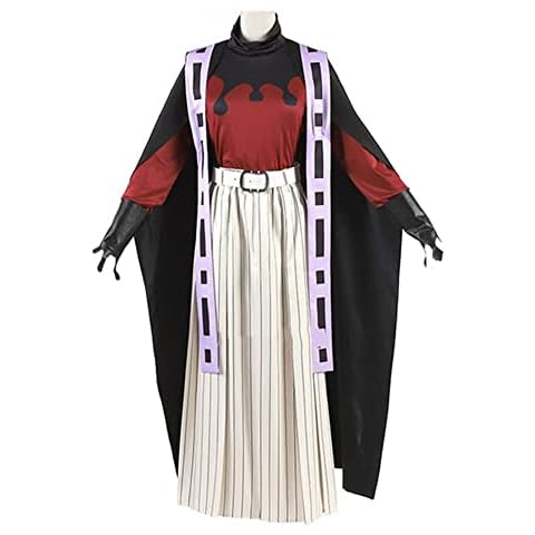 Dmspace Unisex Douma Cosplay Costume Set Anime Outfit Suit for Halloween Carnival Party Uniform Cover