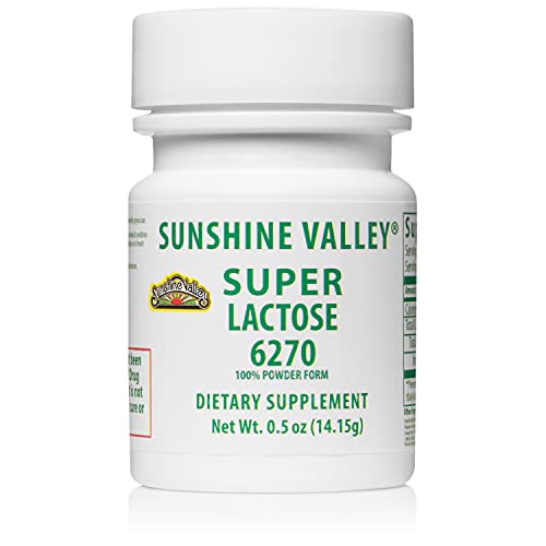 Image of Sunshine Valley Lactose Powder (Milk Sugar), Fine White Powder, 0.5 oz | Fine White Powder for Baking, Cooking & Brewing, Versatile Ingredient for Food Mixtures & Recipes