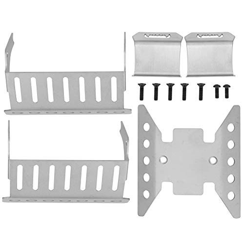 Plaques de protection d'essieu en acier pour modification crawler RC - 6