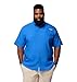 Columbia Mens PFG Tamiami II Short Sleeve Fishing Shirt, Vivid Blue, X-Large