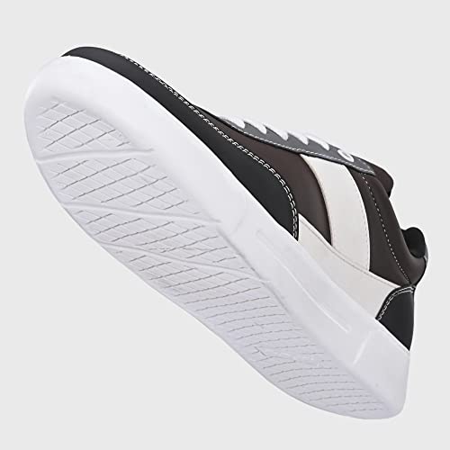 Image of Centrino Canvas Shoes for Men Sneakers | Casual Shoes for Man Stylish | Lightweight Lace-Up Design with Cushioned Insole | Breathable Comfortable Walking Shoes | Anti-Skid Sole | Mens Sneaker Shoes (3211)