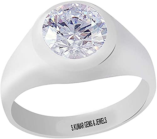 Bague en argent et zircon certifié éclat d'exception pour une élégance intemporelle