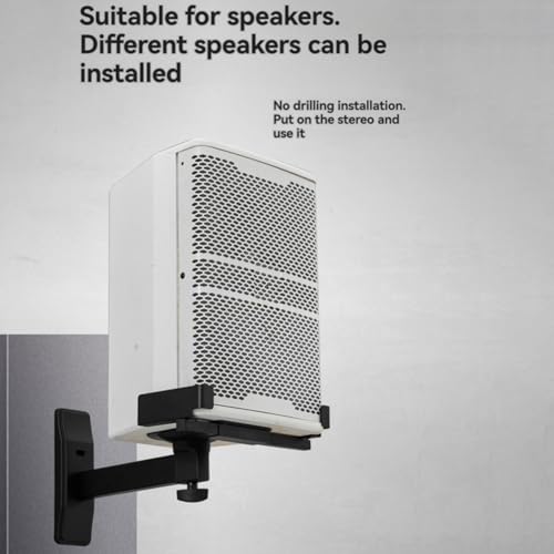 Soporte para altavoz que elimina vibraciones y ahorra espacio con ángulo ajustable 2
