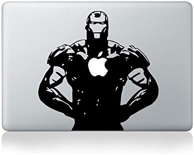 Cjeremy200 Iron Man Silhouette Black Apple Macbook Pro/Retina 13" Vinyl Sticker Skin Decal