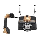 [CHOIX DE ] Faites preuve de prévenance en offrant cet ornement de téléphone rétro exquis pour les anniversaires, Noël, les pendaisons de crémaillère ou toute occasion spéciale.