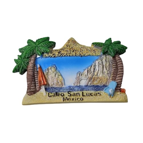 Imán decorativo souvenir Cabo San Lucas México miniatura 2