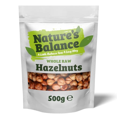 Natures Balance Whole Raw Hazelnut 500g