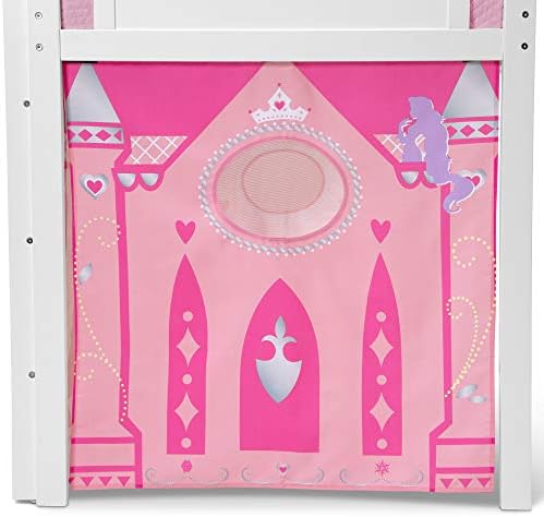 Disney Princess Loft Bed Tent - Curtain Set for Low Twin Loft Bed (Bed Sold Separately) by Delta Children 8 41Gt8u7tBPL. AC