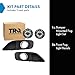 TRQ Lighting Kit CH1038150 CH1039150 CH2594105 Compatible with 2012-2014 Chrysler 300