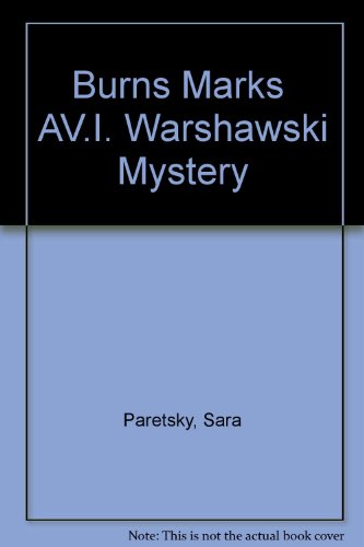 Burns Marks AV.I. Warshawski Mystery B000X0T0G2 Book Cover
