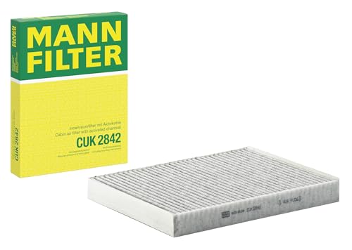Mann-Filter-CUK-2842-Cabin-Filter-With-Activated-Charcoal-for-select-AudiPorscheVolkswagen-models Mann-Filter CUK 2842 Cabin Filter With Activated Charcoal for select Audi/Porsche/Volkswagen models - Image 1