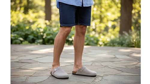 Image of Big Fox PU Cork Lightweight Sandals For Men