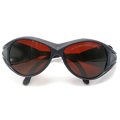 Lunettes de protection laser filtration OD4+ blocage des spectres infrarouges et ultraviolets