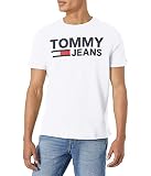 Tommy Hilfiger Men's Short Sleeve Graphic T Shirt Bright White