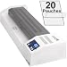 Apache AL18P Professional Hot/Cold 18" (Actually 17.5" max Laminating Width) Thermal Laminator and 20 Laminator Pouches