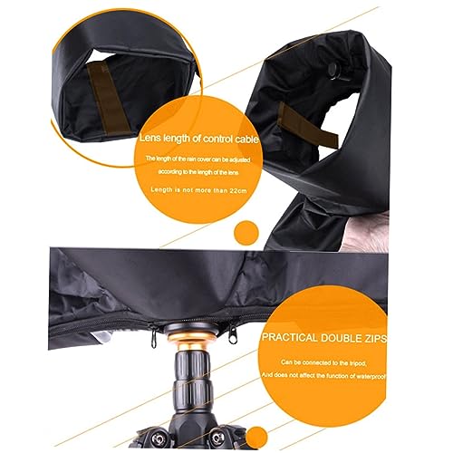 Funda de lluvia para cámara DSLR Holibanna protectora de trípode 7