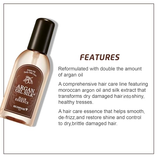 Image of SKINFOOD Argan Oil Silk Plus Hair Essence, 100ml