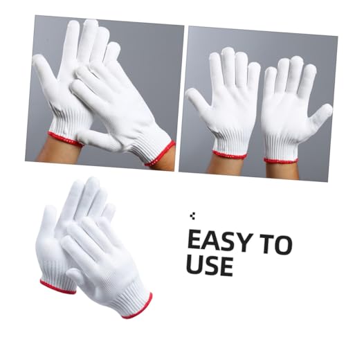 Guantes de obra transpirables de nailon con protección antideslizante para hombre 3