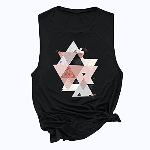 Blusa feminina linda camiseta moderna casual caimento solto gola redonda túnica camisetas sem mangas
