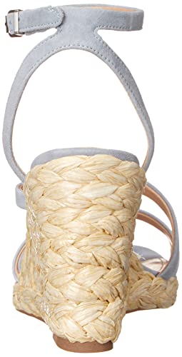 Charles David Women's Rylee Wedge Sandal, Soft Blue, 9.5 #TOP2