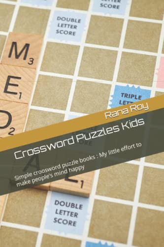 Bild: Crossword Puzzles Kids: Simple croosword puzzle books : My little effort to make people's mind happy f�r 16,22 EUR bei amazon.de