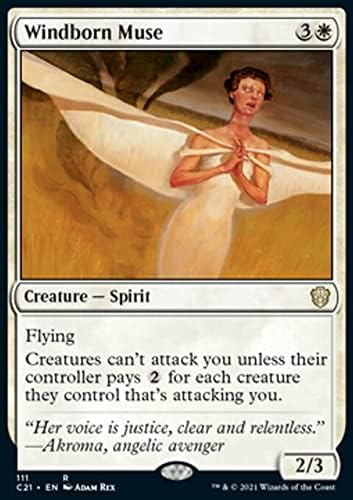 MTG Magic: The Gathering - Windborn Muse (111) Commander 2021 C21
