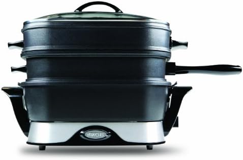 Steamer Skillet by VitaChef Electric Multi Cooker/Steamer