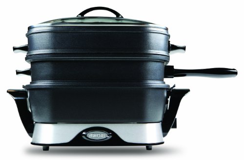 Steamer Skillet By Vitachef Electric Multi Cooker/Steamer #TOP1
