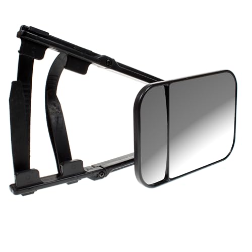 Maypole Large Convex Dual Glass Caravan Extension Towing Mirror Universal Fit