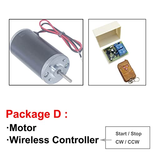 Motor de CC de imán permanente 12V 24V reversible para dispositivo inteligente 6