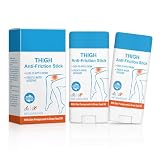 Anti Wundreib Stick - 2 Stück Anti Chafing Stick zur Oberschenkel Reiben Schutz - Reduziert Reibungen und Hautreizungen - Anti-Scheuer Balsam für Oberschenkel, Schultern, Brust und Füße