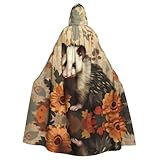 Photo Gallery whjwxc opossum modello stampa aldult cosplay halloween poncho mantello per donne e uomini, natale - design con cappuccio Photo Gallery whjwxc opossum modello stampa aldult cosplay halloween poncho mantello per donne e uomini, natale - design con cappuccio