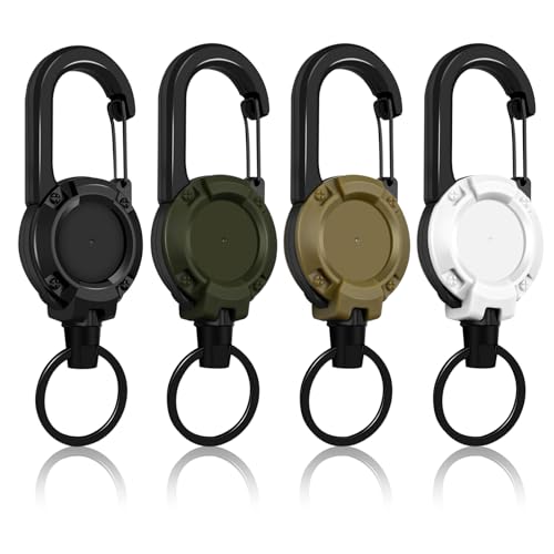 Porte-clés rétractable pour le camping et la randonnée en plein air