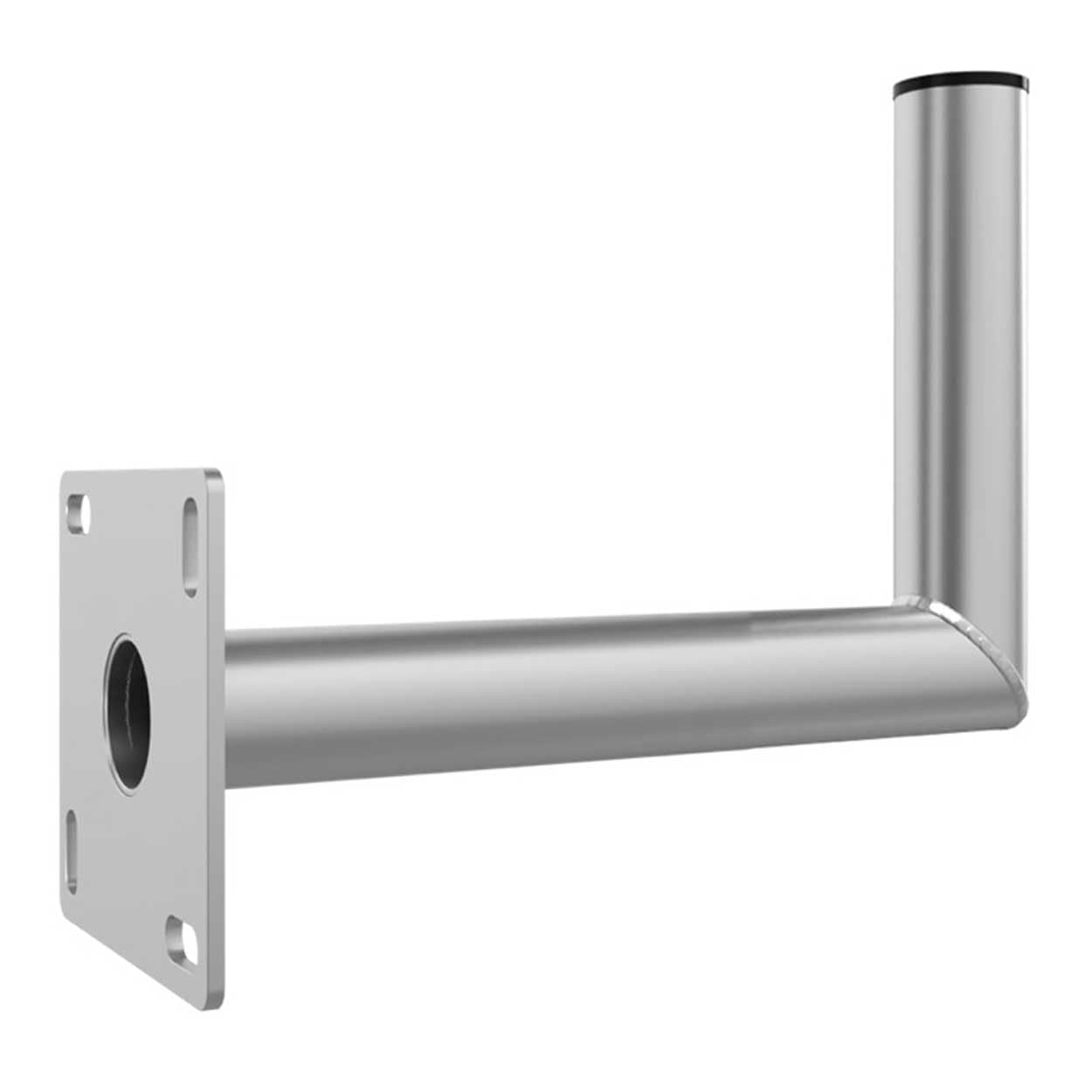 Support Mural Parabole Premium X - Aluminium 45 Cm, Pour Satellite/DVB-T | Fixation Robustes