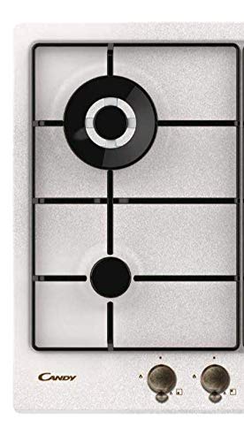 Candy CHW6BRAV4WGT Plateau de cuisson à gaz 4 feux ligne classique grilles émaillées soupape de sécurité GPL et méthane 59 5 - vue 3